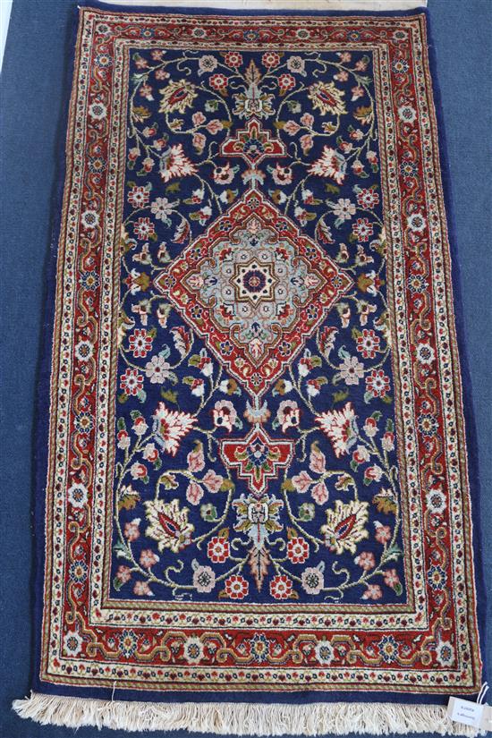 A Persian tabriz prayer mat, 120 x 68cm